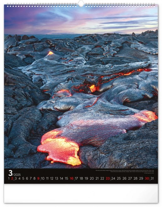 Energy 2025 Wall Calendar