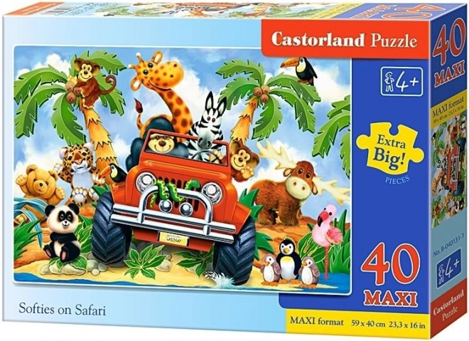 Maxi Softies on Safari Puzzle