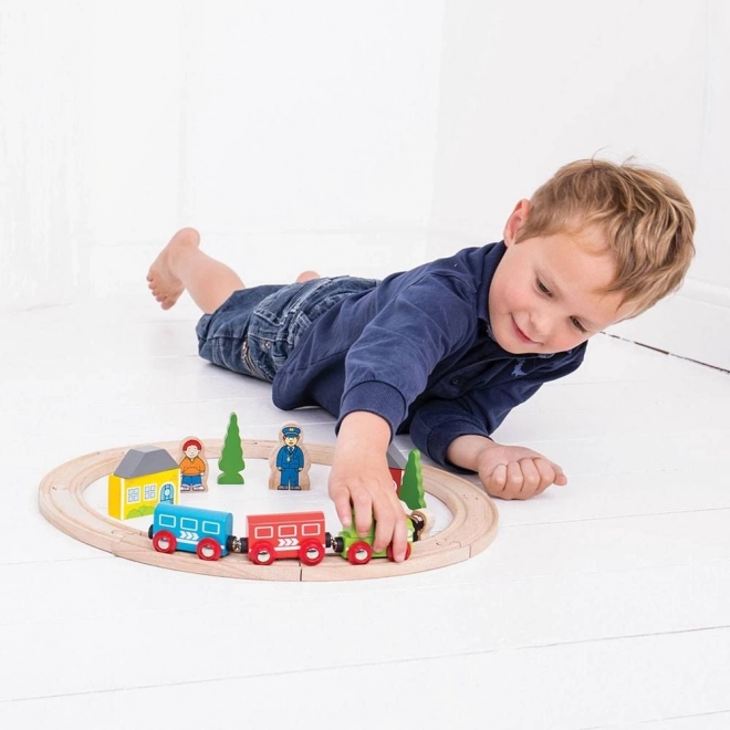 Bigjigs Rail My First Train Set 19-Piece