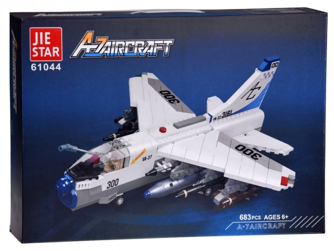 Assault Aircraft Construction Blocks Set