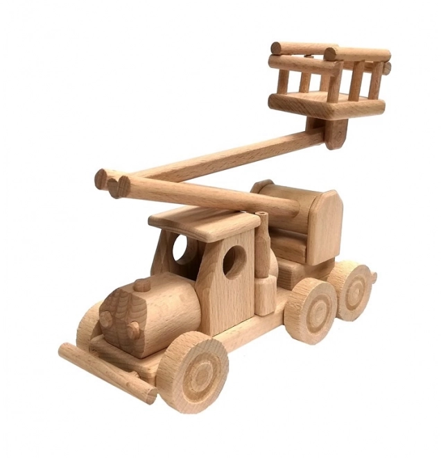 Wooden Toy Truck with Platform