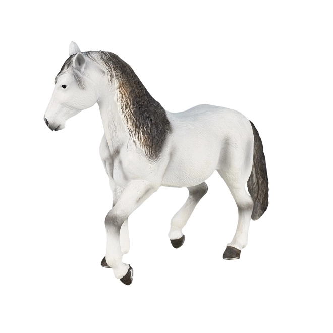 Mojo Andalusian Gray Horse Figurine