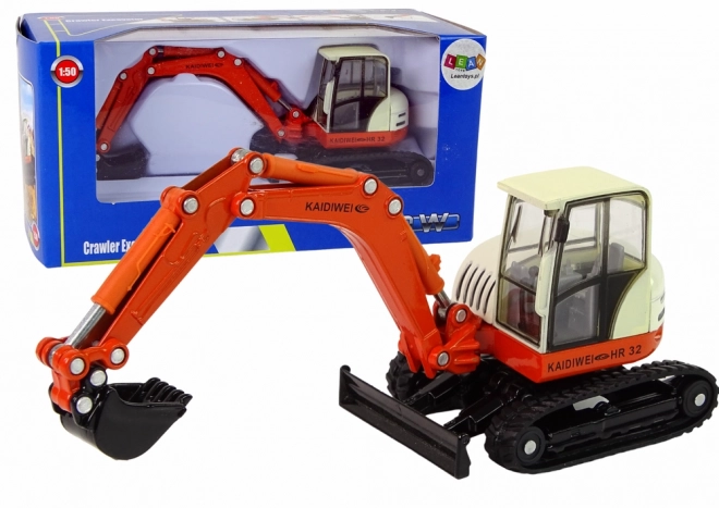 Metal Crawler Excavator with Movable Arm