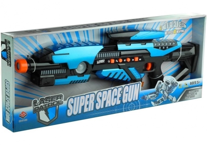 Space Blaster with LED Lights and Sounds