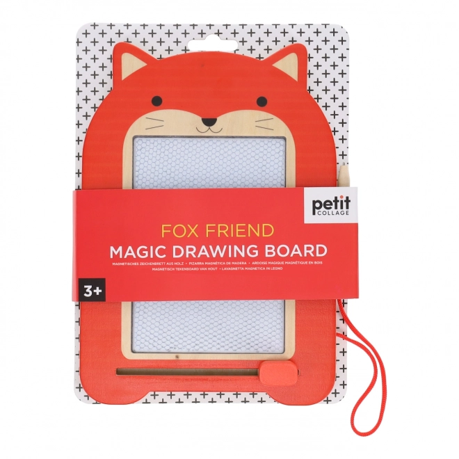 Magnetic Drawing Board Fox by Petit Collage