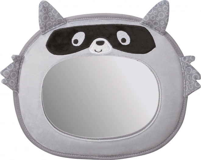 FreeON Plush Car Mirror Raccoon