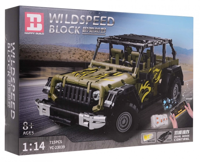 Wildspeed Vehicle Building Toy Set