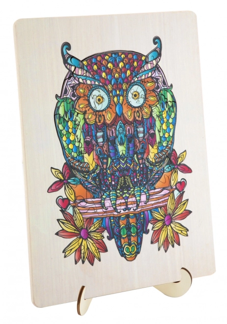 Animal and Object Shaped Owl Puzzle