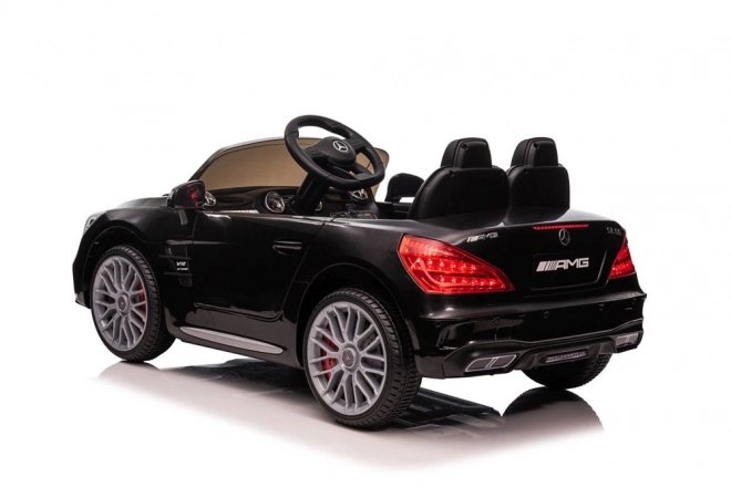 Ride-On Car Mercedes SL65 S Black with LCD Screen