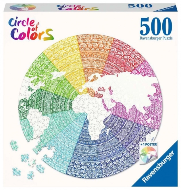 Ravensburger Mandala Color Circle Puzzle