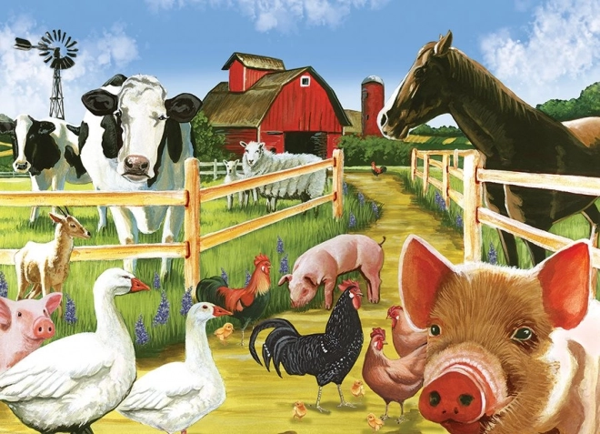 Family Puzzle Welcome to the Farm by Cobble Hill