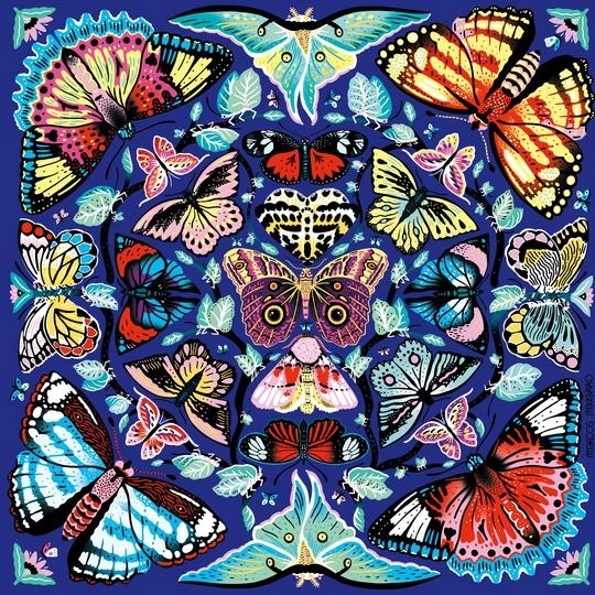 Kaleido Butterflies Puzzle by Mudpuppy - 500 Pieces