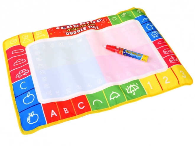 Colorful Water Drawing Mat with Pen