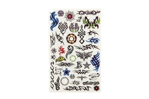 Tattoo set in a bag 15x25cm 3 types