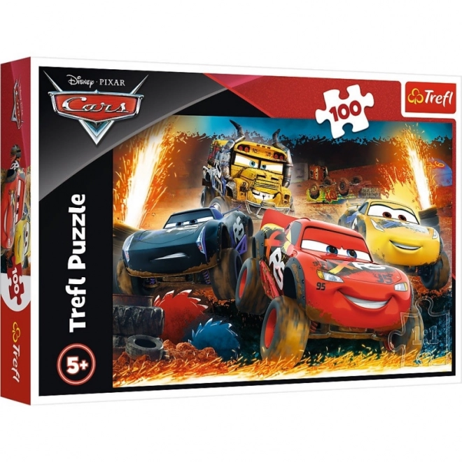 100 Piece Puzzle - Cars 3 Extreme Race