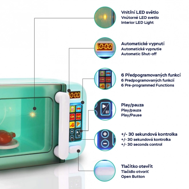 Microwave Toy for Kids 26 cm - Czech Packaging