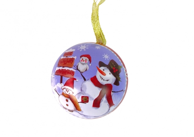 Christmas Metal Ornament Snowman Decoration