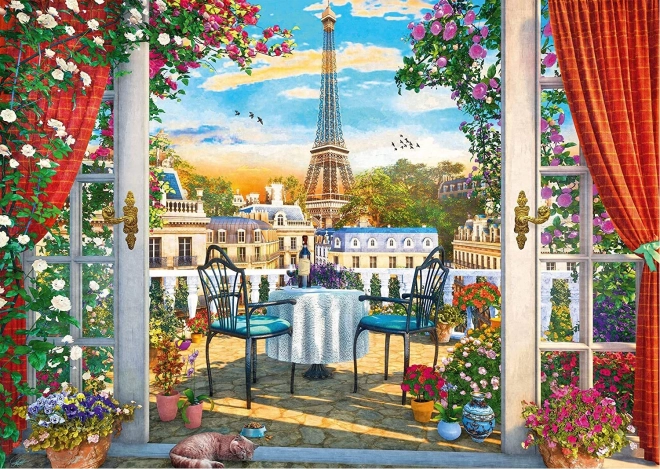 Schmidt Puzzle Terrace in Paris 1000 Pieces