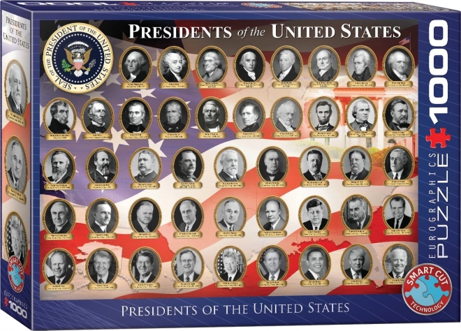 Eurographics United States Presidents Puzzle 1000 Pieces