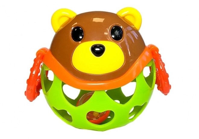 Rattle and Teething Bear 11 cm