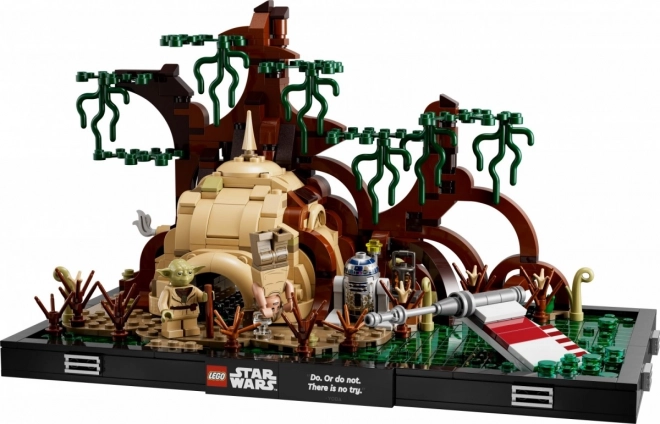 Jedi Training on Dagobah – LEGO Star Wars Diorama