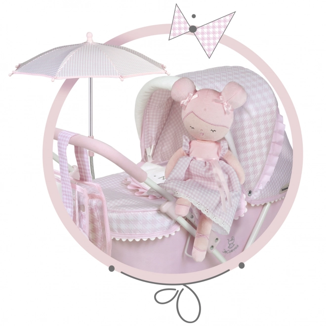 Plush Doll Niza with Cradle