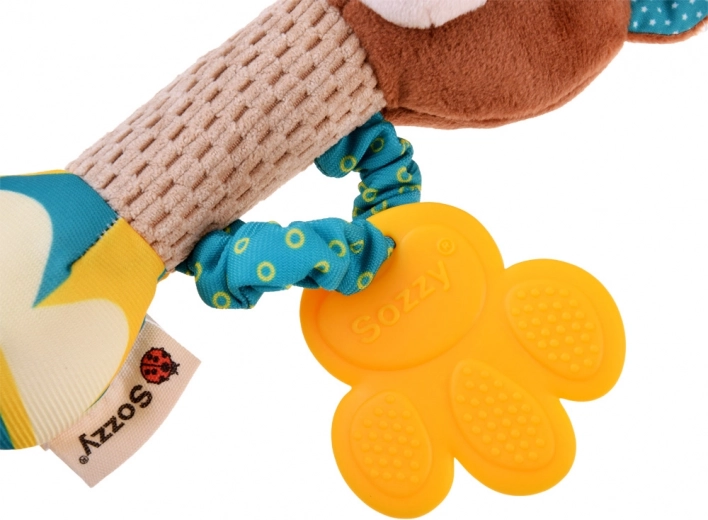 Anneau de dentition en silicone sûr pour soulager les gencives