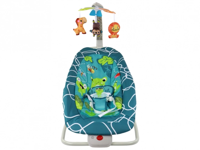 2-in-1 Baby Rocker Chair with Sounds and Vibrations