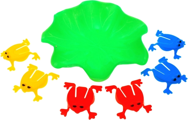 Colorful and interactive frogs