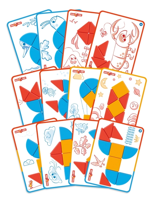 Activity cards for step-by-step learning