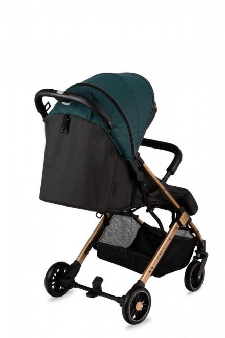 Sport Stroller MoMi Estelle Green with Gold Frame