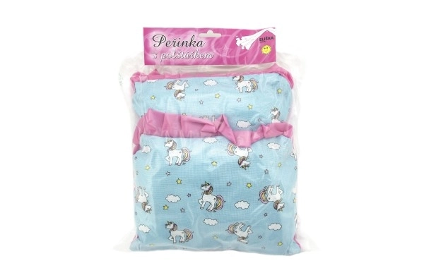 Doll Bedding Set with Pillow and Mat