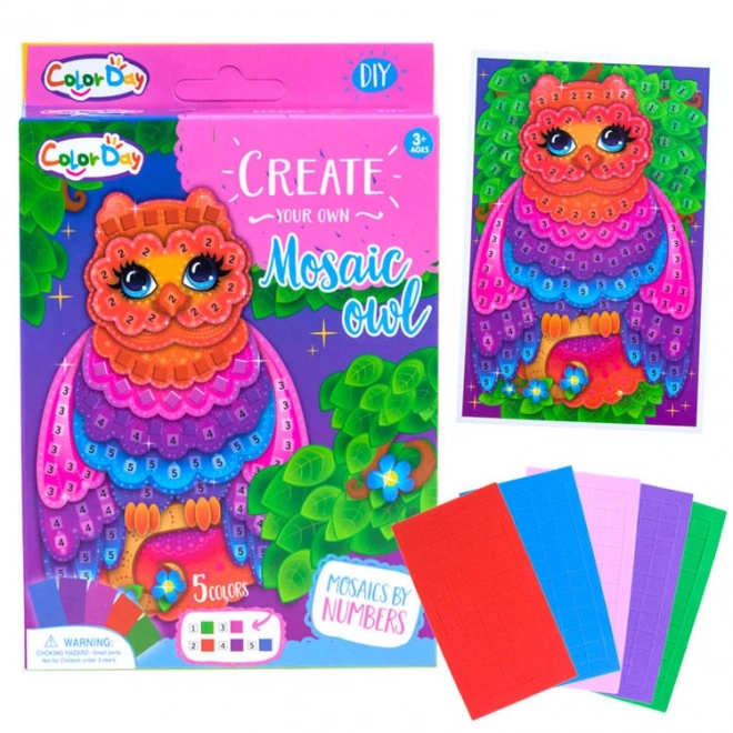 Creative Foam Mosaic Set – owl