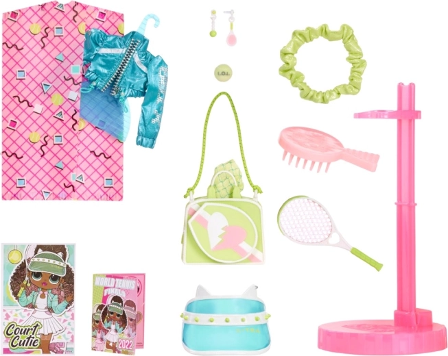 Collection d’accessoires de tennis