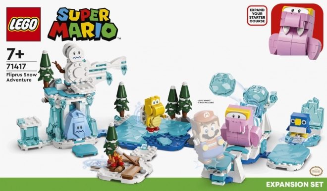 Lego Super Mario Snow Adventure Fuzzy Expansion Set