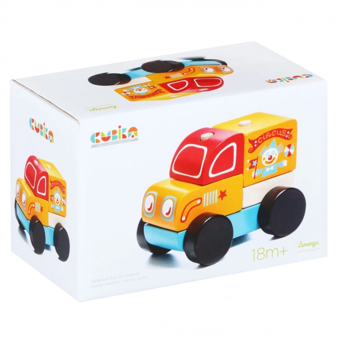 Circus Car Wooden Puzzle