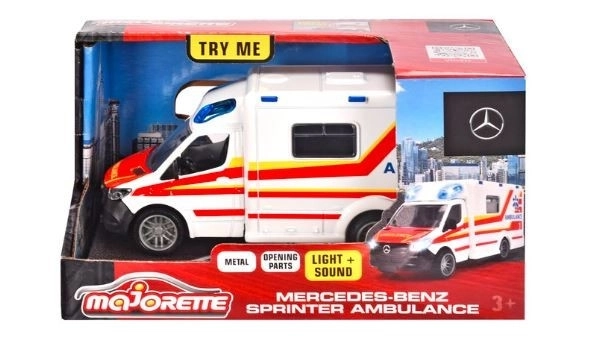 Majorette Grand Mercedes Ambulance Toy