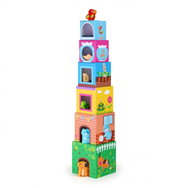 Small Foot Animal Stacking Tower