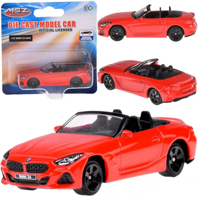 Licensed BMW Z4 M40i Metal Toy Car