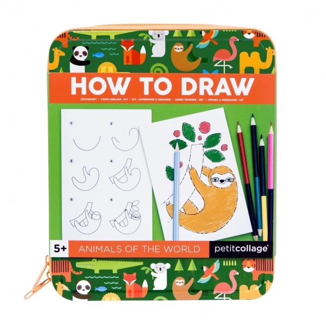 How to Draw Animals Kit by Petit Collage