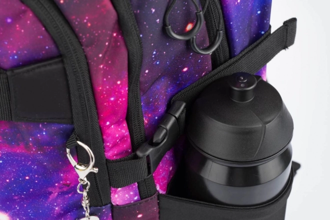 School Backpack Skate Galaxy