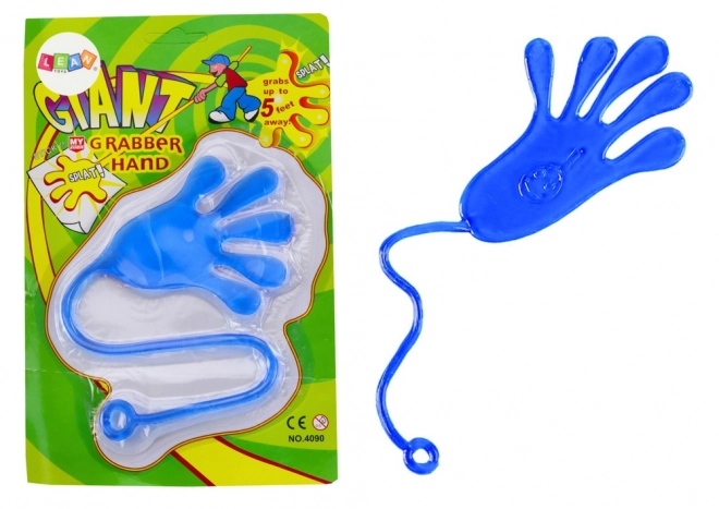 Sticky Blue Hand Toy