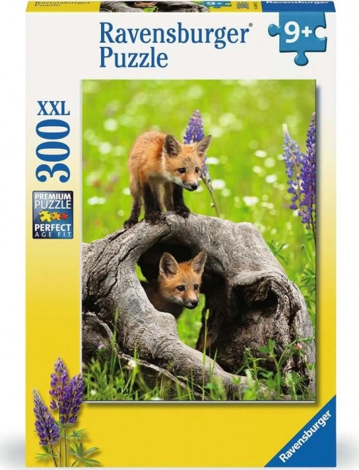 Curious Foxes Puzzle 300 Pieces