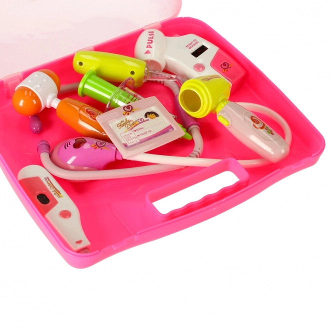 Doctor Toy Set with Lights - Pink