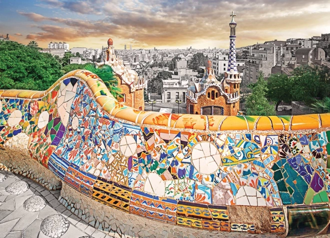 Eurographics Puzzle Barcelona Park Güell 1000 Pieces