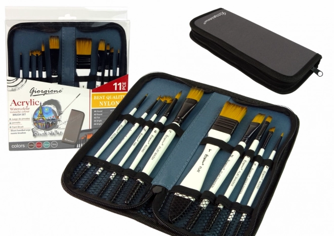 Künstlerpinsel-Set 10 Stk im Etui