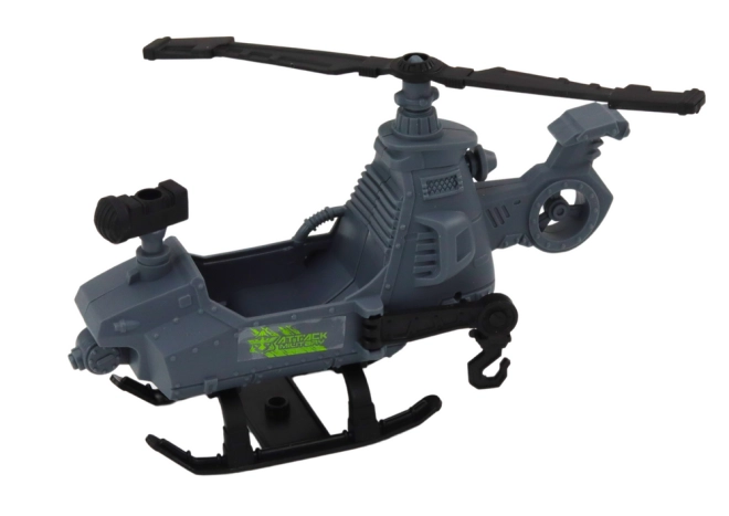 Helicopter with rotating rotor
