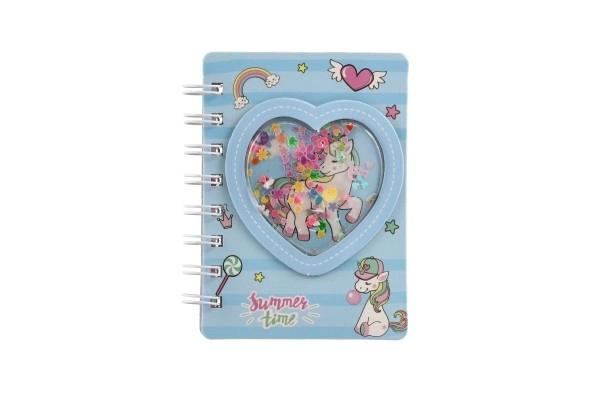 Unicorn Glitter Notepad