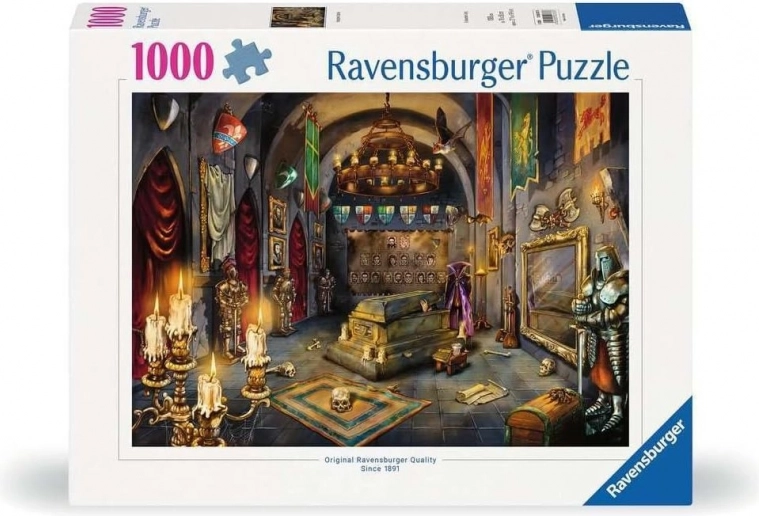 1000 pieces with a mysterious motif