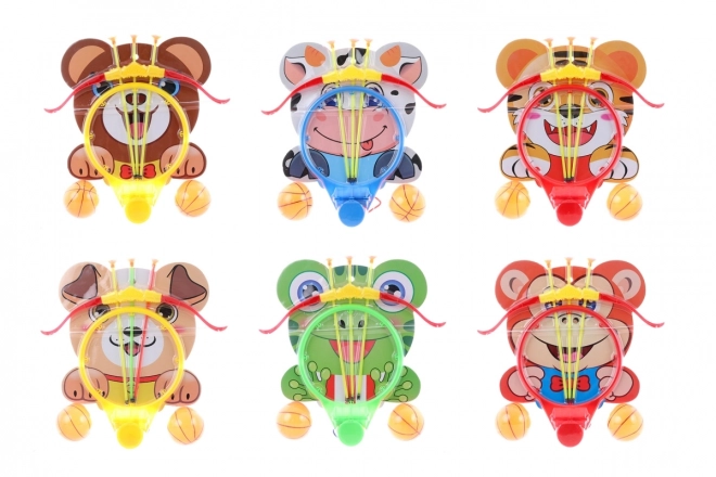 Basketball and Archery Set with Animal Motif
